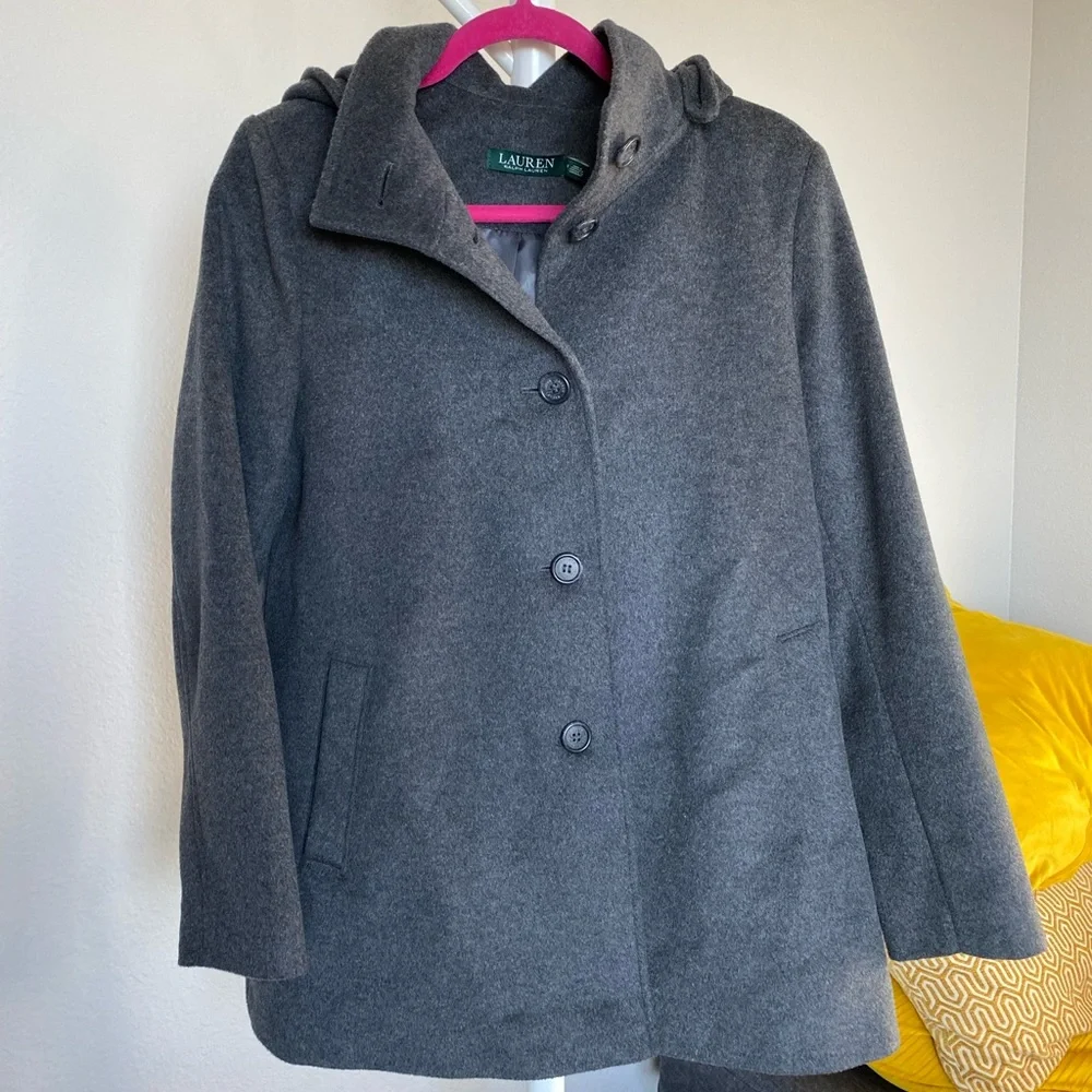 Lauren Ralph Lauren Pea Coat - Picture 1 of 6